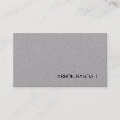 Simple MOdern Professional Gray Grey