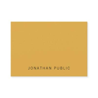 Simple Modern Template Trendy Yellow Brown Elegant