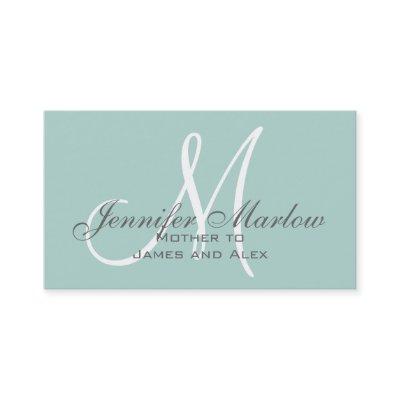 Simple Mommy Calling Card