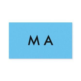 Simple monogram add your name letter man minimal t