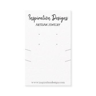 Simple Multiple Necklace Earring Holder Display