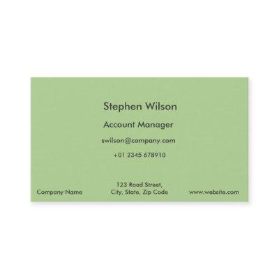 Simple Olive Green  Single Color