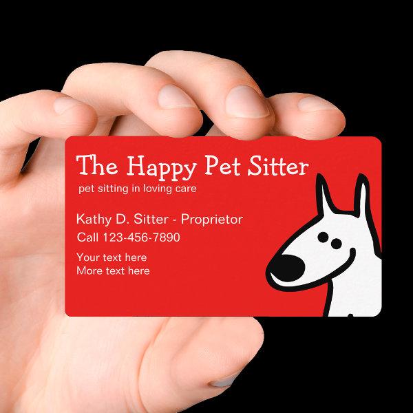Simple Pet Sitter Design