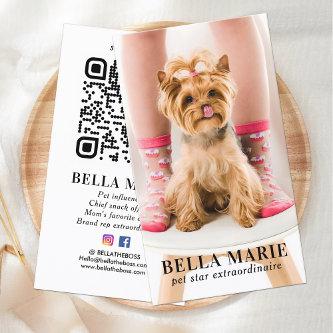 Simple Photo Personalized QR Code Social Media