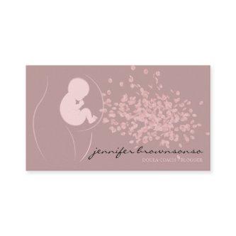 Simple Pink Doula Birth Coach Pregnant