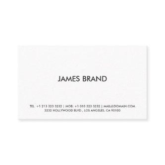 Simple Plain Black and White