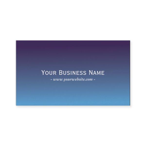 Simple Plain Blue Gradient