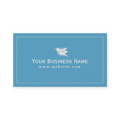 Simple Plain Blue Hummingbird