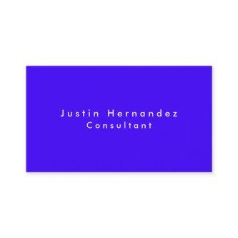 Simple Plain Elegant Ultramarine Blue Minimalist