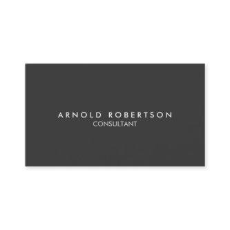 Simple Plain Gray Professional