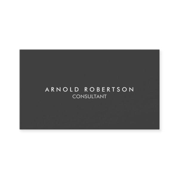 Simple Plain Gray Professional