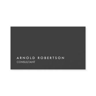 Simple Plain Gray Professional