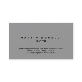 Simple Plain Grey Professional
