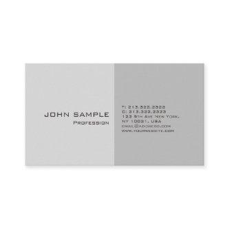 Simple Plain Modern Professional Elegant Grey