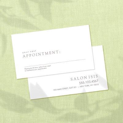 Simple Professional Appointment Reminder