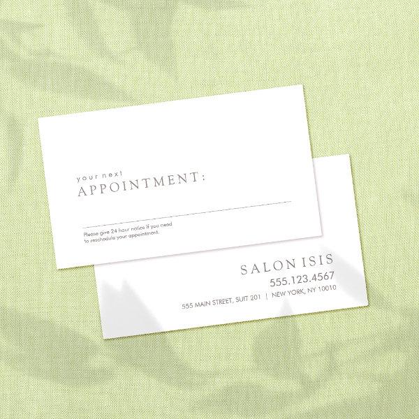 Simple Professional Appointment Reminder