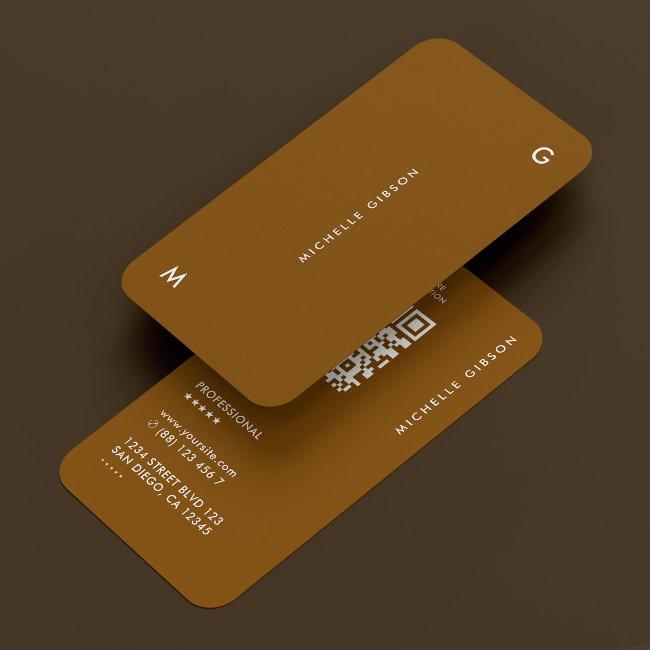 Simple Professional Modern Brown