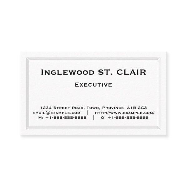 Simple Professional Profile Card