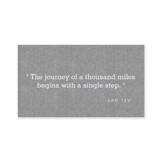 Simple Quote on Gray Linen Authors, Writers