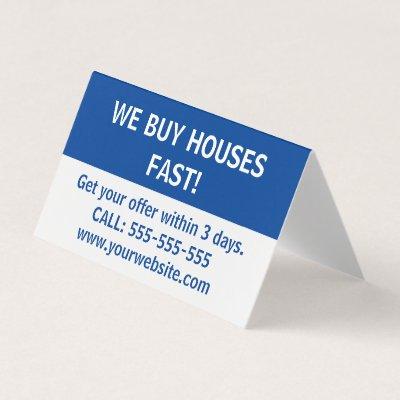 Simple Real Estate Marketing We Buy Houses