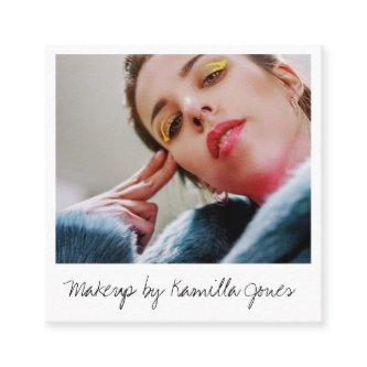 Simple Retro Makeup Artist Photo Social Media Square