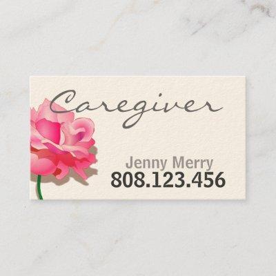 Simple Rose Caregiver  template