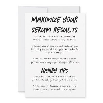 Simple Serum Instruction Template