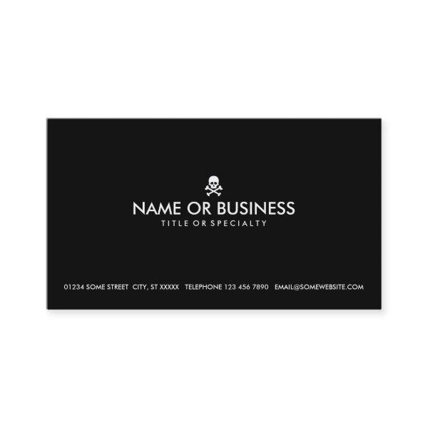 simple skull and crossbones