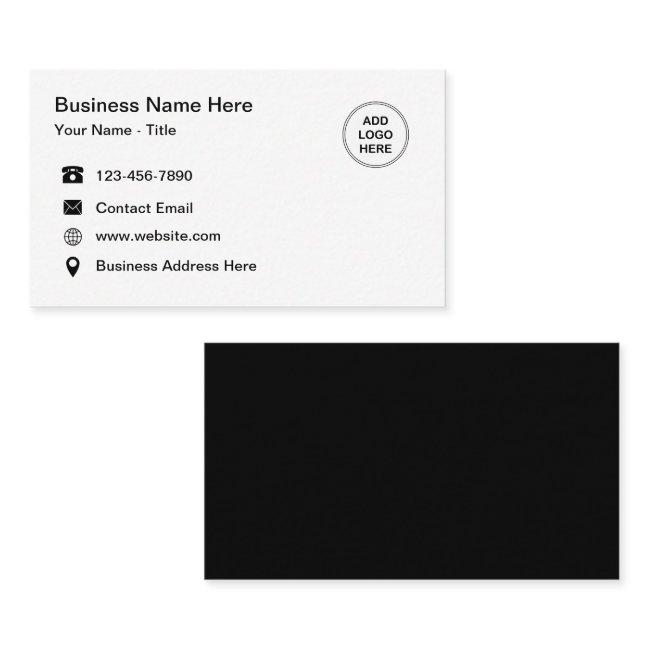 Simple Small Business Logo Template