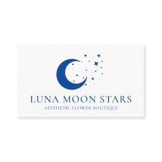 Simple Standard Basic Navy Moon Luna Stars