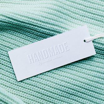 Simple Stylish Personalize with Name Handmade Embosser