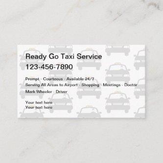 Simple Taxi Service  Template