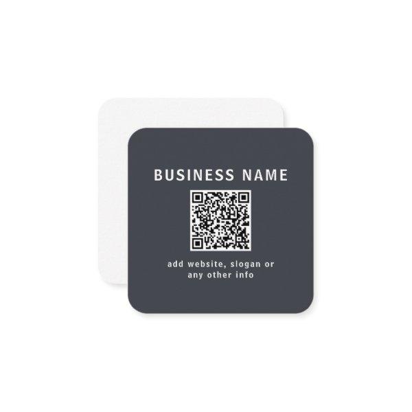 Simple Template for your QR code | Dark Grey