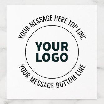Simple to Replace with Your Logo or Image  Envelope Liner