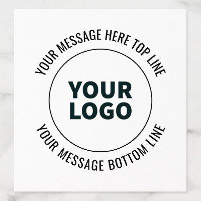 Simple to Replace with Your Logo or Image  Envelope Liner