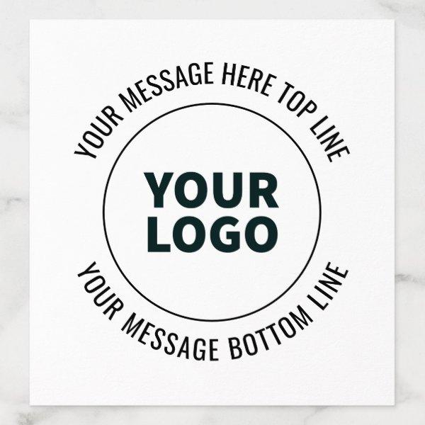Simple to Replace with Your Logo or Image  Envelope Liner