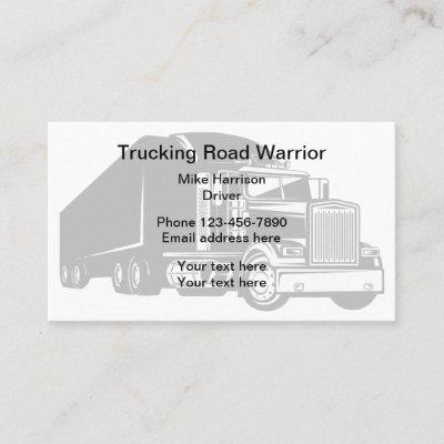 Simple Truck Driver Shipping