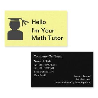 Simple Tutoring