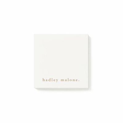 Simple Typography Boho  Post-it Notes