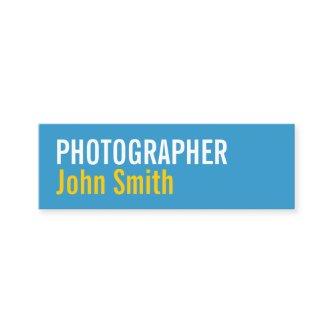 Simple Typography Photographer Minimalist Mini