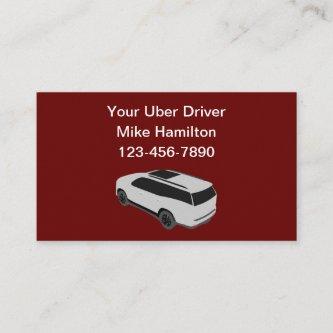 Simple Uber Driver Ride Hailing