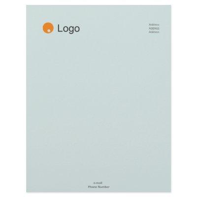 Simple Watercolor Corporate Letterhead