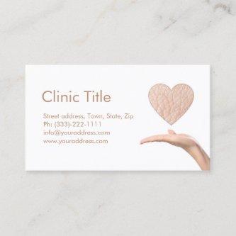 Simple White Dermatologist - Skin Doctor Card
