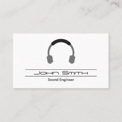 Simple | White Music Headphones