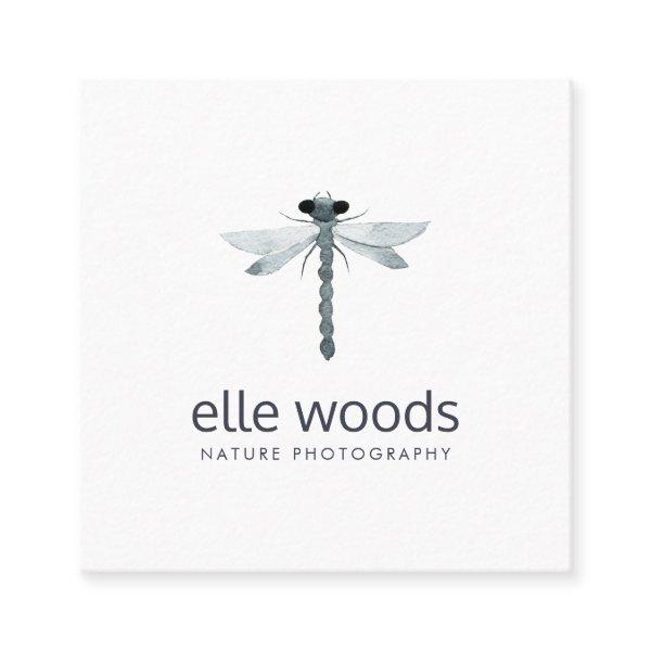 Simple White Professional Nature Photographer Square