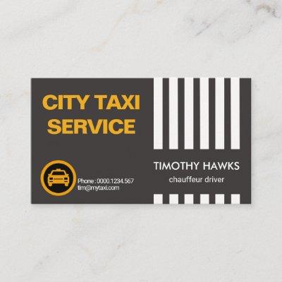 Simple White Vertical Route Lines Taxi Transport