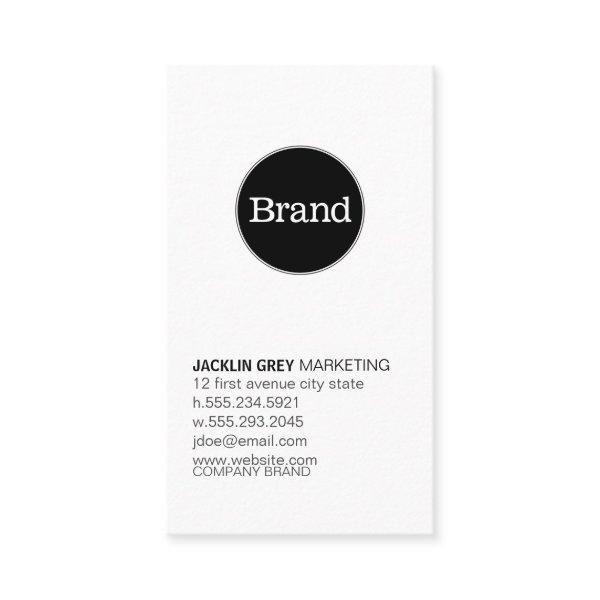 Simple with Logo (slate grey)