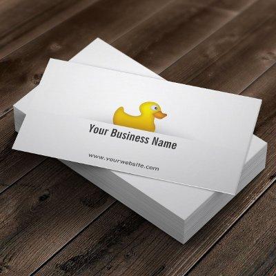 Simple Yellow Rubber Duck