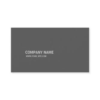 Simples Modern Elegant Company Gray