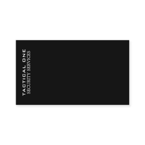 Simply Black, Security Service
